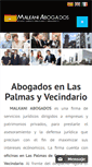Mobile Screenshot of malkani-abogados.com