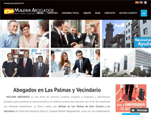 Tablet Screenshot of malkani-abogados.com